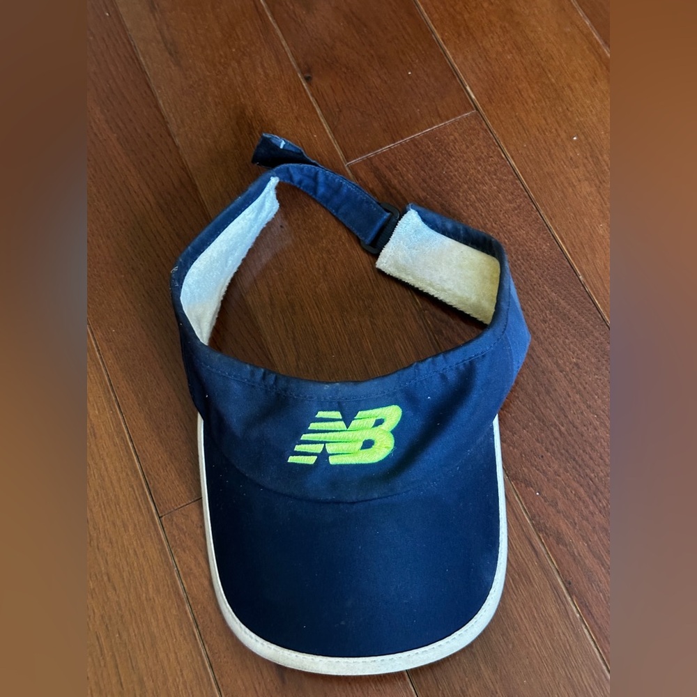 New Balance blue visor